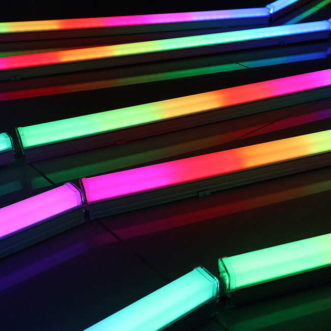 Barra luminosa RGB